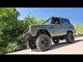 ICON NEW School BR #107 Restored And Modified Ford Bronco