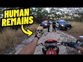 COPS SHOWED UP After I Found HUMAN REMAINS