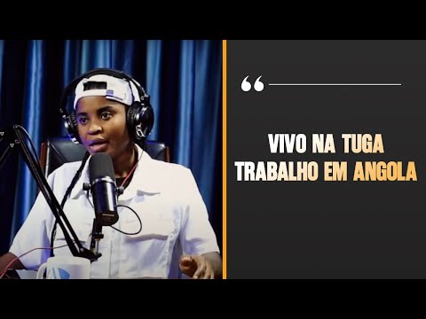 SAMARA PANAMERA: EU TRABALHO EM ANGOLA E VIVO EM PORTUGAL