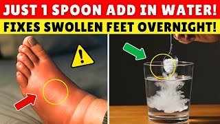 7 Bedtime Fixes That Drain Foot Swelling Overnight | Senior Health Tips