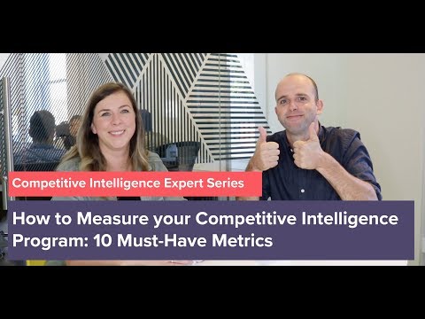 How to Measure your Competitive Intelligence Program
