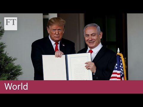 川普認可以色列武力奪取戈蘭高地！？台灣其實應該擔憂 ... (Trump recognises Israel's sovereignty over Golan Heights)