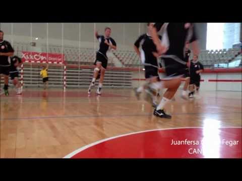 Primera Sesion de entrenamientos en ASOBAL