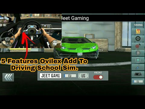 Driving School Sim Ovilex New Features Details | 5 Features Ovilex Should Add To Driving School Sim.
