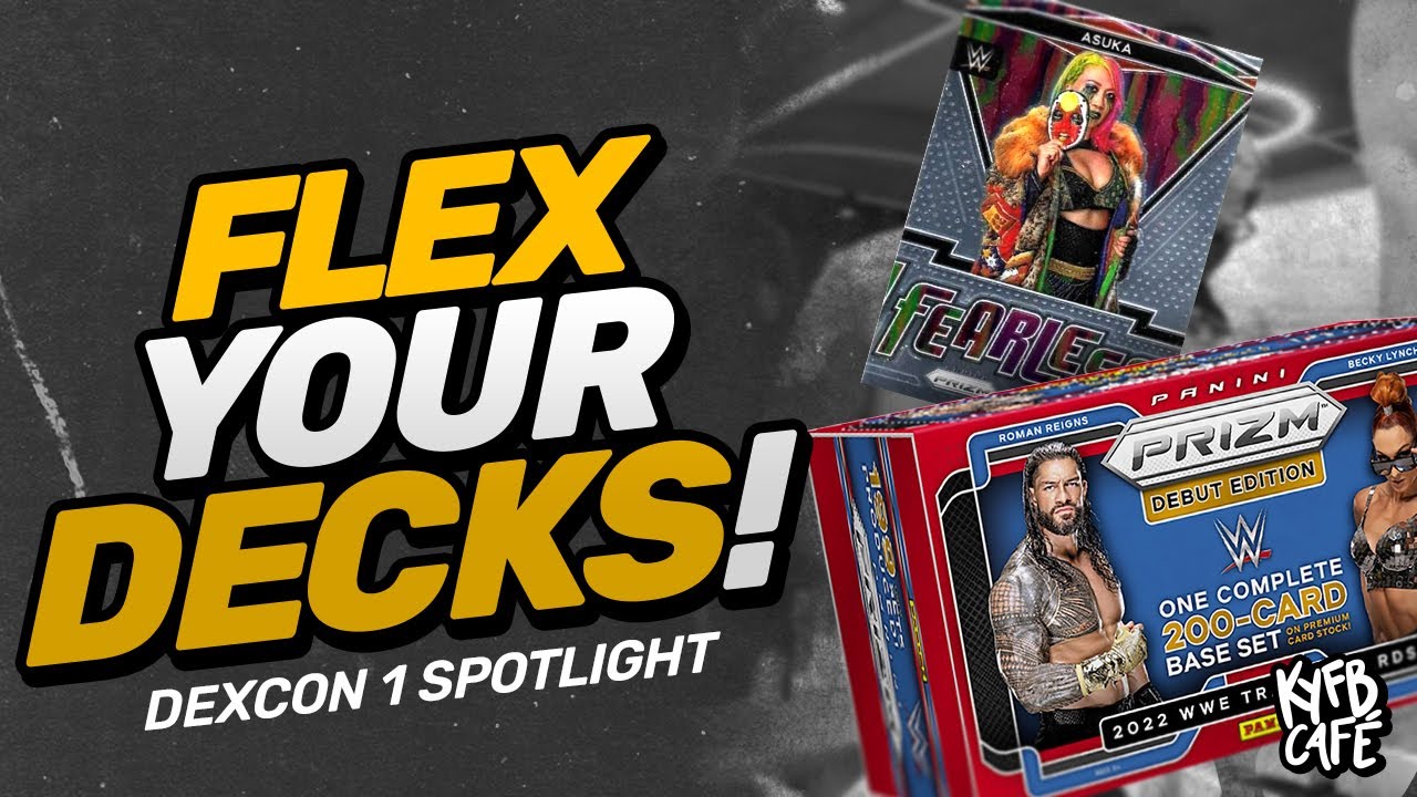 SHOP, TRADE, AND SELL Wrestling Trading Cards At DeXcon! | Kayfabe Café