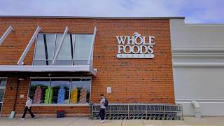 【4K】𝐖𝐀𝐋𝐊 🇺🇸 Whole Foods Market in Edgewater NJ