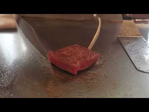 $350 Kobe rare championship beef steak 8K, ASMR no talking. Tokyo Japan 2022.