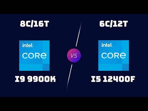 i9-9900K vs i5-12400F – Old Flagship vs New Midrange CPU Battle