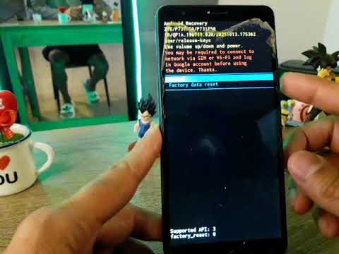 como limpiar un celular Zte con el comando wipe data factory reset