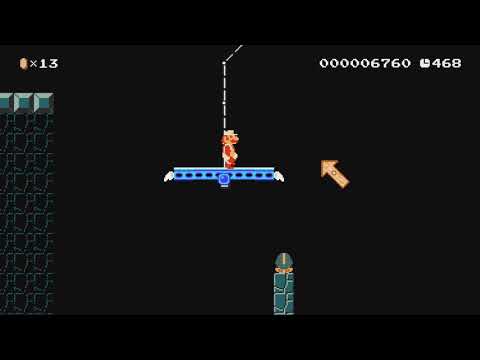 Underground parkour! by Quarahmker - Super Mario Maker 2 - No Commentary 1by