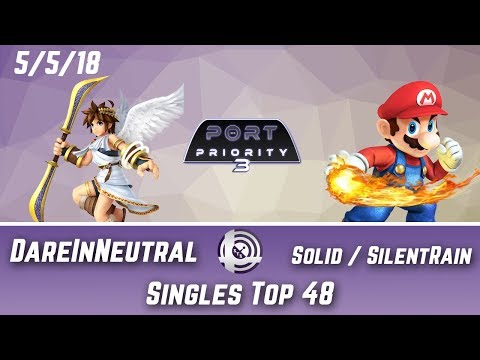 Port Priority 3 - DareInNeutral (Pit) Vs. Solid | SilentRain (Mario) - Singles Top 48