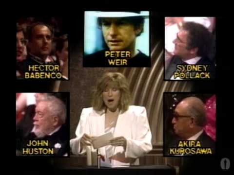 Sydney Pollack En İyi Yönetmenlik Ödülünü Kazandı: 1986 Oscarları