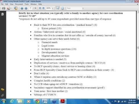 A Conversation: Who is HCP and What do we do?