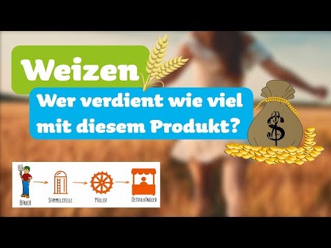 Einnahmeverteilung Weizen