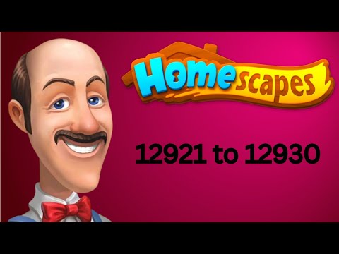Homescapes || level 12921 to 12930