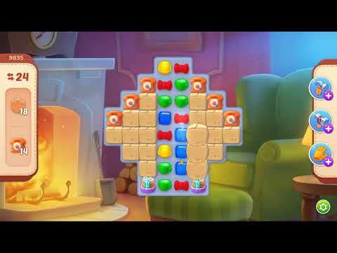 Homescapes Level 9835 No Boosters Gameplay