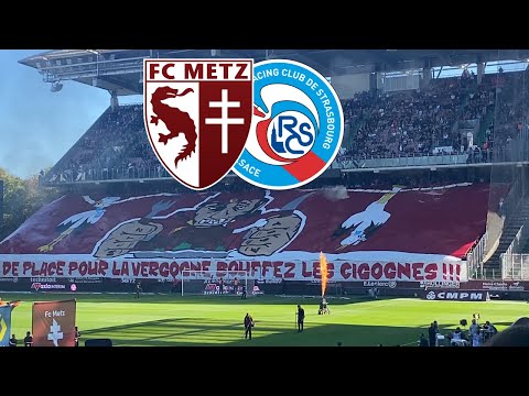 AMBIANCE METZ - STRASBOURG (FCM - RCS) (0-1) - DERBY DE L'EST - DES STRASBOURGEOIS CONQUERANT