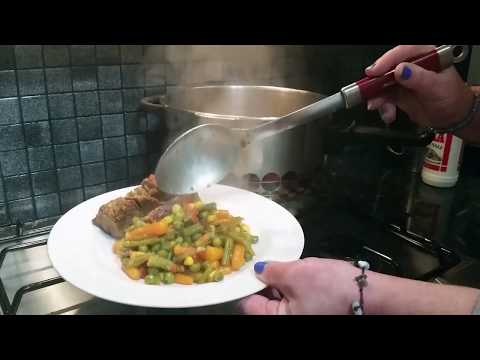 mixed vegetables with beef