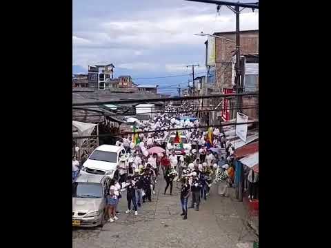 LÍDER SOCIAL JOSÉ ERLERY VELASCO RECIBIÓ MASIVO HOMENAJE EN BALBOA, CAUCA.