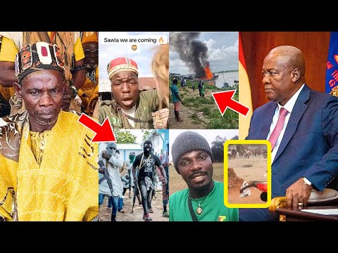 Ei, Many people k!lled as Gonja & Birifor engage in serioușe War in Sawla Tuna Kalba; John Mahama