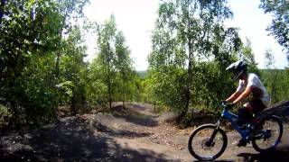 preview picture of video 'vtt DH / freeride Raismes 2013'