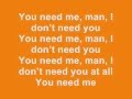 Ed Sheeran: You Need Me, I Don't Need You ...