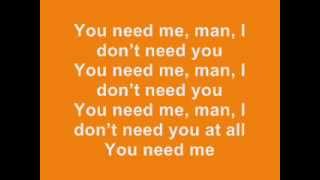Ed Sheeran: You Need Me, I Don&#39;t Need You - Lyrics (+ Album Version)