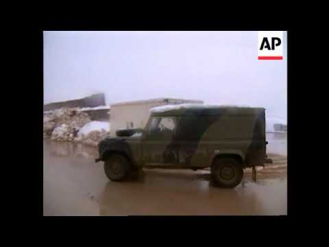 Bosnia - Advance Forces Arrive In Sarajevo