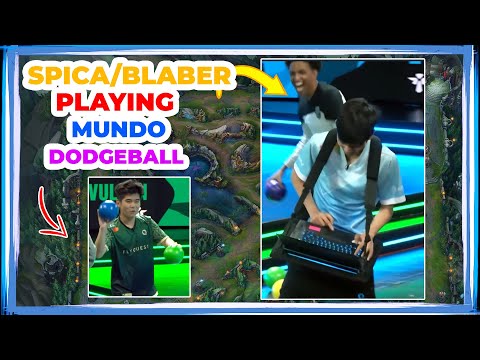 C9 Blaber and FLY Spica Playing  Mundo DODGEBALL 👀 [FUNNY]