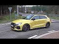 Audi RS3 Sportback Sedan 8Y With Akrapovic Exhaust Lovely 5 Cylinder Sounds