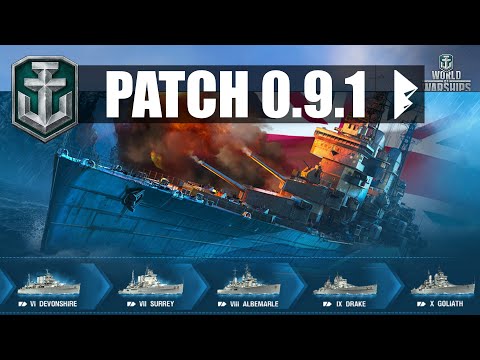 PATCH 0.9.1 - Verbesserungen, britische Kreuzer, Wettrüsten - World of Warships | [Patch] [Deutsch]