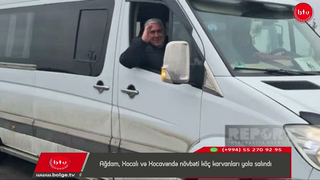 Ağdam, Xocalı və Xocavəndə növbəti köç karvanları yola salındı