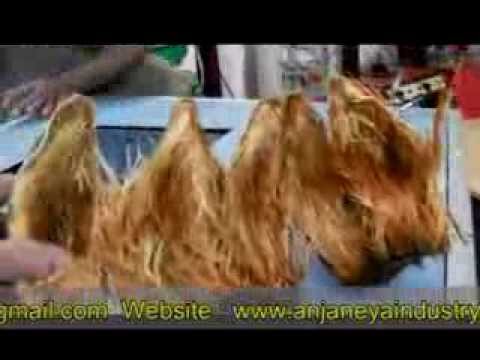 Coconut de husking machine models