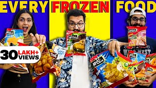 We Tried Every FROZEN Snack 😱 || Have You Ever SEEN This Snack Before ? 😱🤯