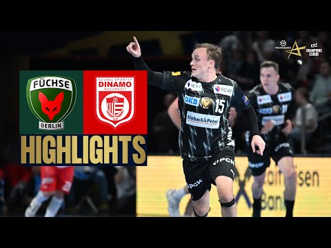 Füchse Berlin 🆚 Dinamo Bucuresti | HIGHLIGHTS | Machineseeker EHF Champions League 2025/26