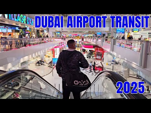 Dubai Airport Transit Guide & Walkthrough 2025 | Ultimate Transfer Guide | Terminal 3 | Emirates