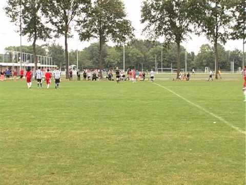 's Graveland D1 vs Sporting Almere D1  080913 beker voorronde (2-5)