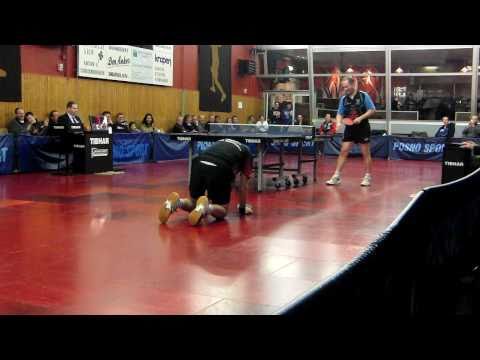 VANVINCKENROYE Davy AROUND THE NET AGAINST SAIVE Jean-MICHEL