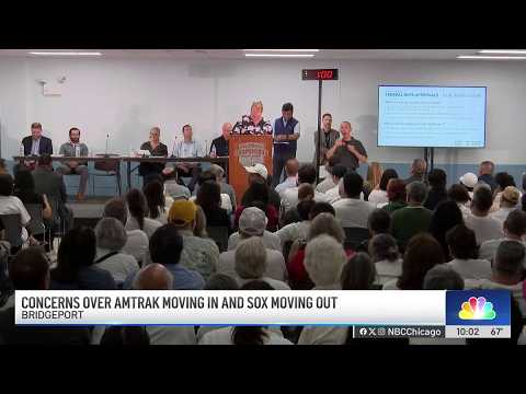 Residents voice concerns over Amtrak facility in Bridgeport