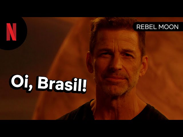 Zack Snyder vem à CCXP pela primeira vez: diretor fará primeira exibição  mundial de seu novo filme Netflix, Rebel Moon - About Netflix