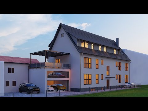 Visualisierung des Projekts in der Altdorfstraße, Erlenbach am Main🏠 I DIALOG Firmengruppe I Verkauf