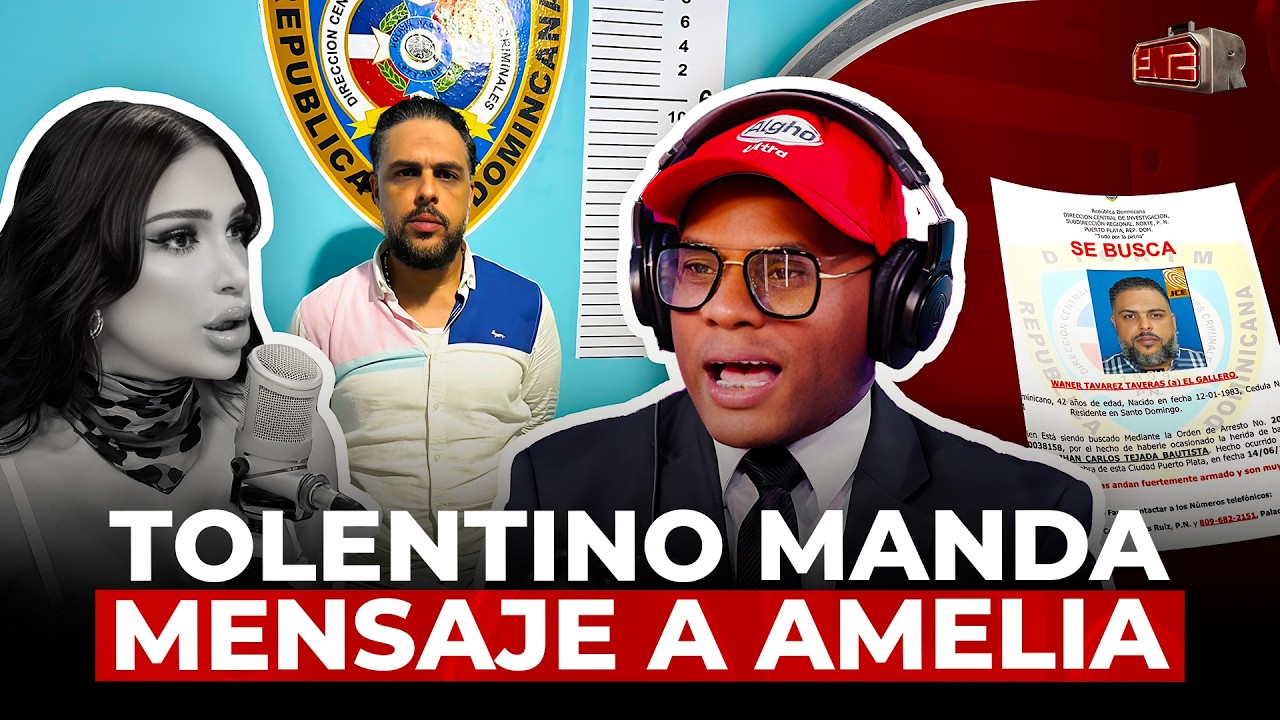 TOLENTINO PIDE PRISIÓN PREVENTIVA PARA EL GALLERO Y MANDA MENSAJE A AMELIA ALCÁNTARA