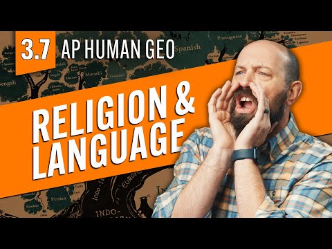 How LANGUAGES & RELIGIONS Diffuse [AP Human Geography Review—Unit 3 Topic 7]