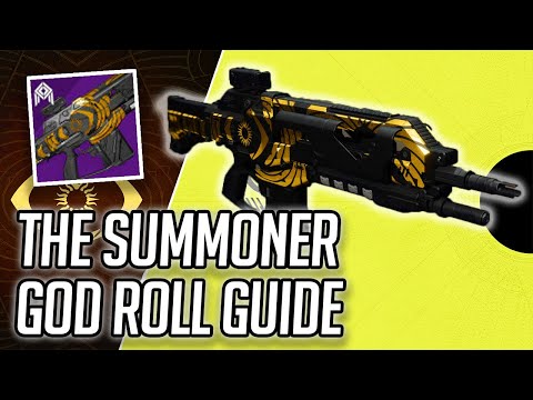 The Summoner God Roll Guide - Destiny 2: Season of the Worthy - 5 Minute Guide