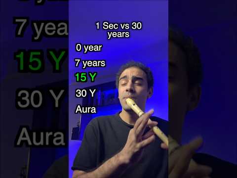 1 Sec VS 30 years! 🎵🔥🔥 #beatbox #recorder #flute #medhatmamdouh