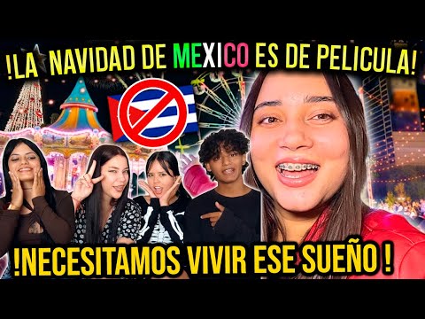 QUEDAMOS IMPACTADOS con LA NAVIDAD en MEXICO - CUBANOS REACCIONAN