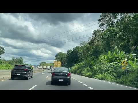 【世界の風景 コスタリカ】Road of Costa Rica 2025.Oct.07 Pocora a Siquirres, Limón, Ruta 32, Herediana, Cairo