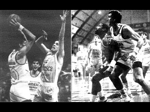 Liga ACB: Huesca La Magia - Pamesa Valencia 27-1-1990 (Parte 1/2)