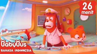 Download lagu Kiki Miumiu Menyalamatkan Tuan Dao | Tim Penyelamat Super | Animasi Anak | BabyBus Bahasa Indonesia mp3