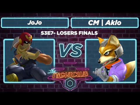 The Nightclub S3E7: JoJo vs CM | Aklo - Losers Finals  SSBM